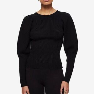 Anine Bing black Rowan sweater Size XS